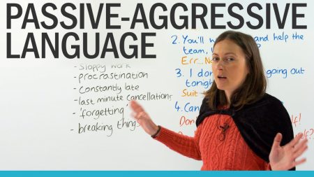 Passive-Aggressive Language