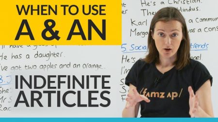 When to use „A” or „AN” in a sentence… and when NOT to! (Indefinite Articles)