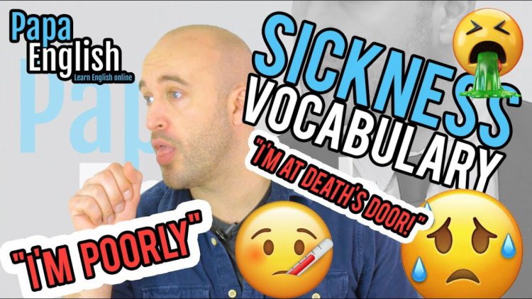 SICKNESS vocabulary! Learn English!