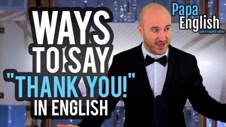 10 Different Ways to Say „Thank you!” In English! – Learn English Vocabulary