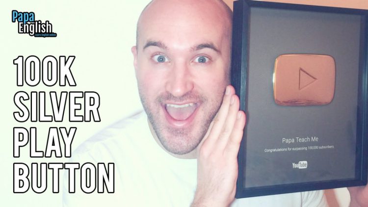 Getting the 100K Silver Play Button!!