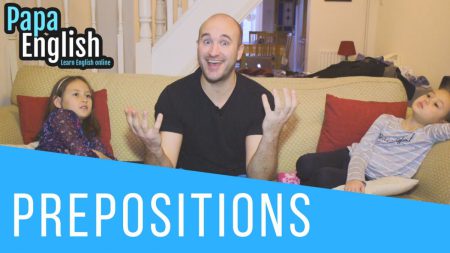 Prepositions – With cute things! Learn English Grammar