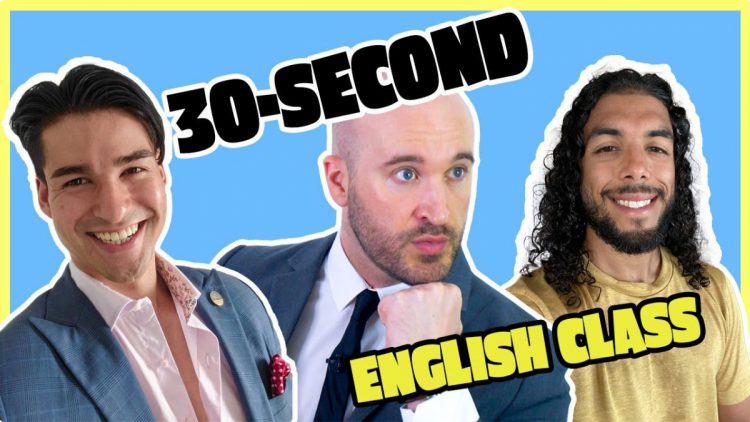 30-Second English Classes! Teaching Challenge with Rupa Sensei and Mike 212EnglishSchool